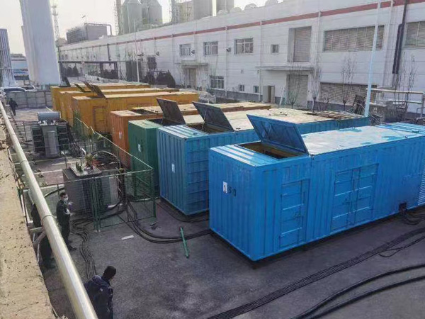 宝山柴油发电机出租案例展示